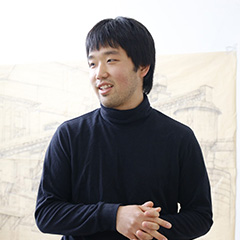 石山諒さん 日本画（学部4年）