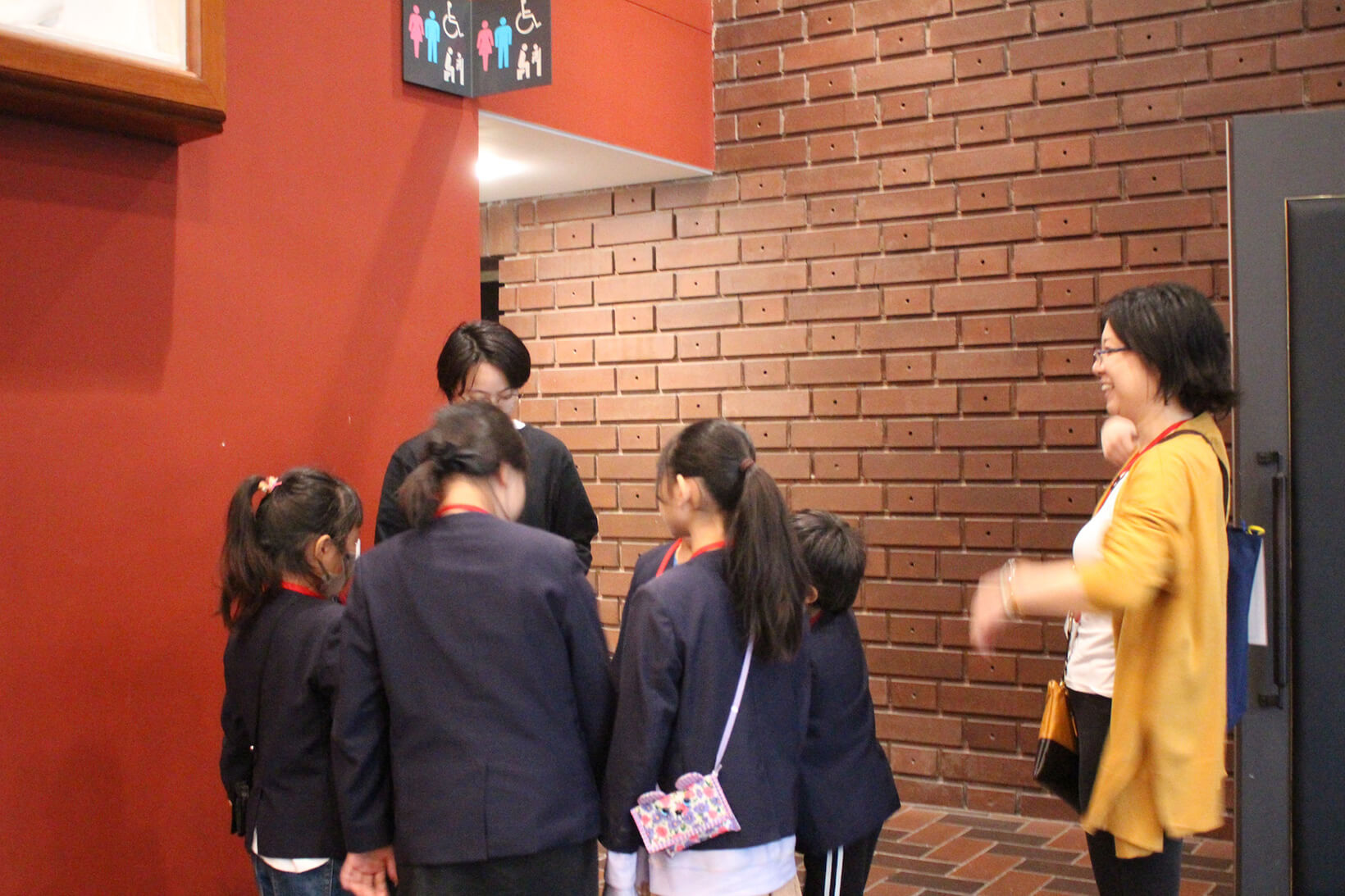 Museum Start あいうえの 学校プログラムにて